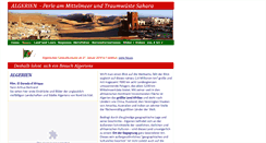Desktop Screenshot of algerien-infos.de