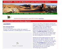 Tablet Screenshot of algerien-infos.de